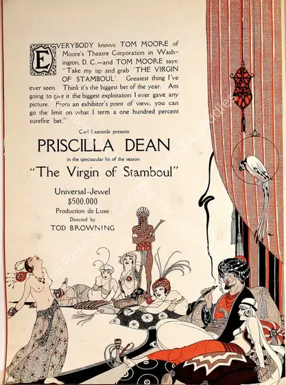 Browning, Tod (Director), The Virgin of Stamboul, 1920 | Poster | CinemaEducation | 00795133