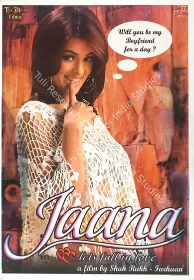 Rukh, Shah (Director), Jaana, 2006 | Full Sheet Poster | CinemaEducation | 00770151