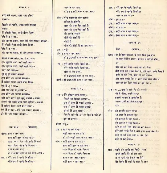 Kapoor, Raj (Producer), Mera Naam Joker, 1970 | Song Synopsis Booklet | CinemaEducation | 00543456