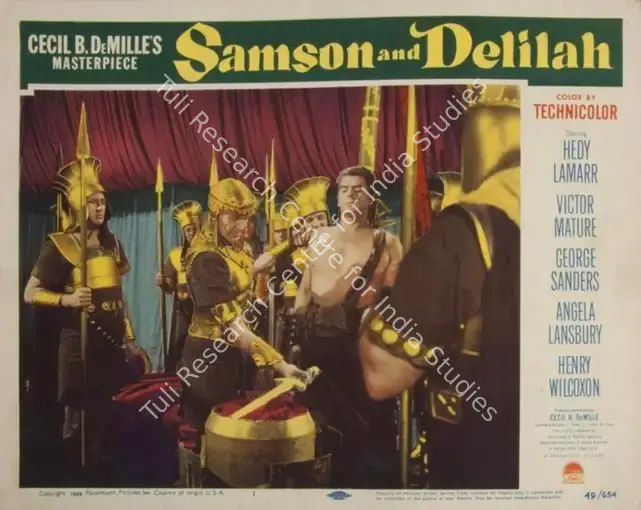 DeMille, Cecil B. (Director), Samson and Delilah, 1949 | Lobby card | CinemaEducation | 00789896