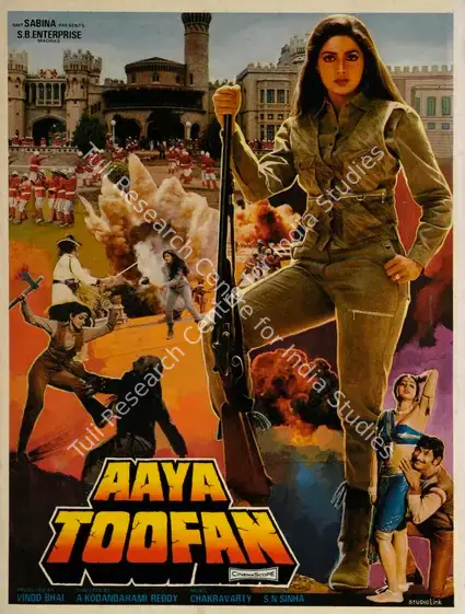 Vinod Bhai (Producer), Aaya Toofan, 1984 | Song-Synopsis Booklet | CinemaEducation | 00862779