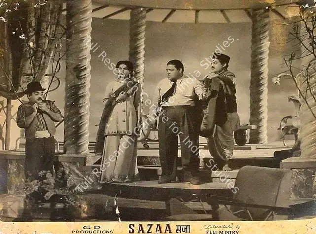 Sippy, G.P. (Producer), Sazaa, 1951 | Lobby Card | CinemaEducation | 00826985