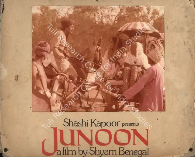 Nihalani, Govind (Cinematographer), Junoon, 1979 | Photographic Still Mounted on Lobby Card | CinemaEducation | 00765147