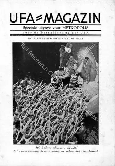 Pommer, Erich (Producer), Metropolis, 1927 | Film Programme | CinemaEducation | 00749329