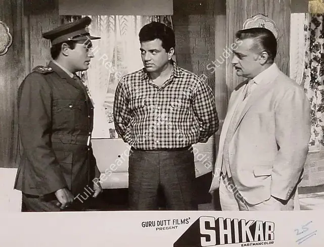 Murthy, V.K. (Cinematographer), Shikar, 1968 | Lobby Card | CinemaEducation | 00827505
