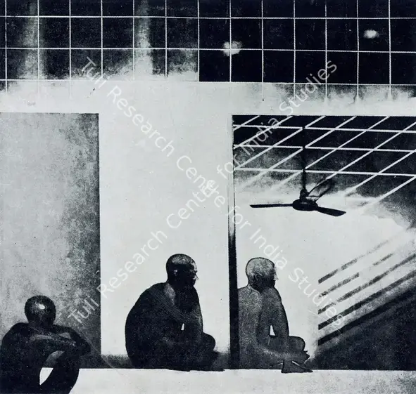 Sud, Anupam (Artist). Thanks to Power. Etching, 1976 | Pictorial Space, 1978 | Graphic Art | FineArts | 00149576