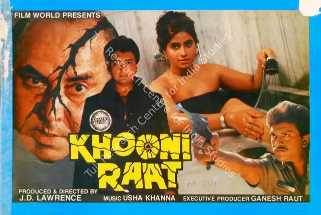 Lawrence, J.D. (Producer), Khooni Raat, 1991 | Song-Synopsis Booklet | CinemaEducation | 00865488