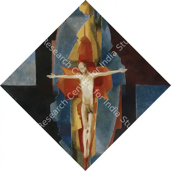 Sabavala, Jehangir (Artist). Crucifixion. Oil on canvas, 1999 | Painting  | 00881287