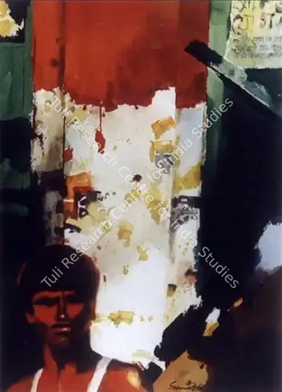Mondal, Samir (Artist). Untitled. Watercolour on paper, 1998 | Painting | FineArts | 00373870