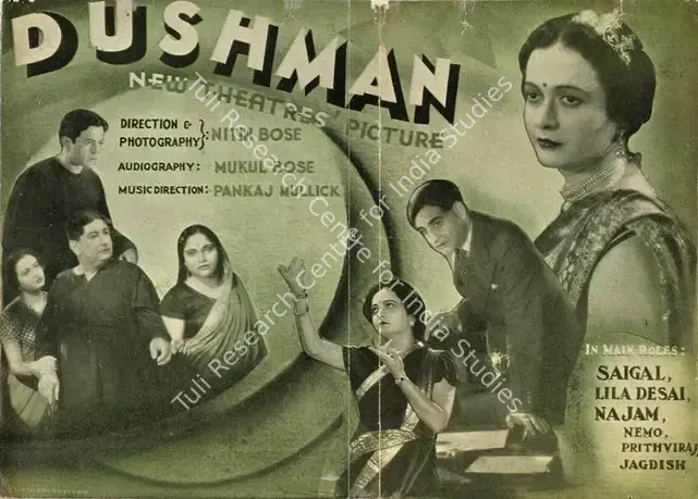 Kwatra, H.S. (Producer), Dushman, 1957 | Handbill | CinemaEducation | 00515204