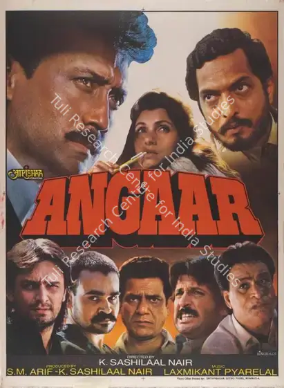 Arif, S.M. (Producer), Angaar, 1992 | Full Sheet Poster | CinemaEducation | 00767717
