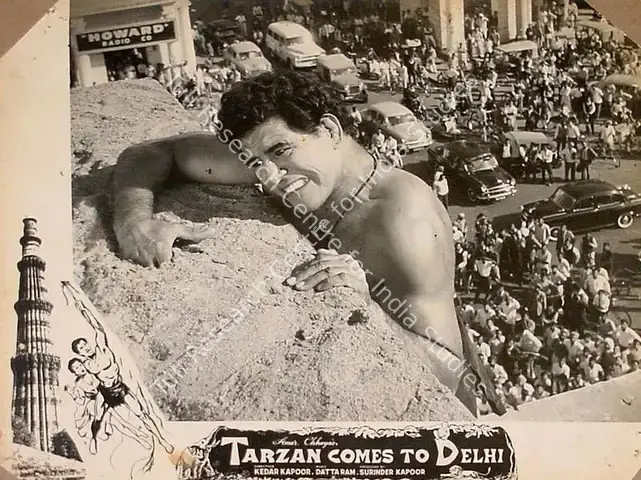 Kapoor, Surinder (Producer), Tarzan Delhi Me, 1965 | Lobby Card | CinemaEducation | 00828503