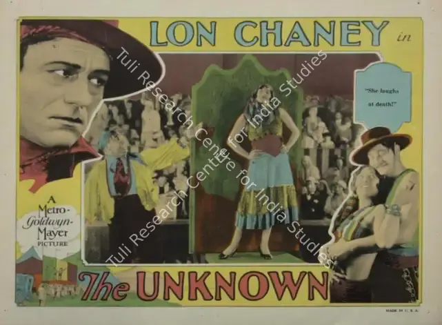 Gerstad, Merritt B. (Cinematographer), The Unknown, 1927 | Lobby Card | CinemaEducation | 00790496