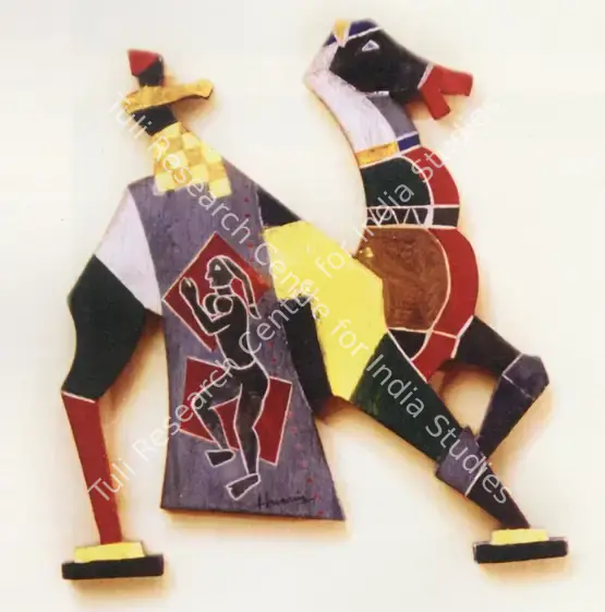 Husain, M. F. (Artist). SAWARI. Woodern Toy, 1950s | Maqbool Fida Husain, 2008 | Sculpture | FineArts | 00495160
