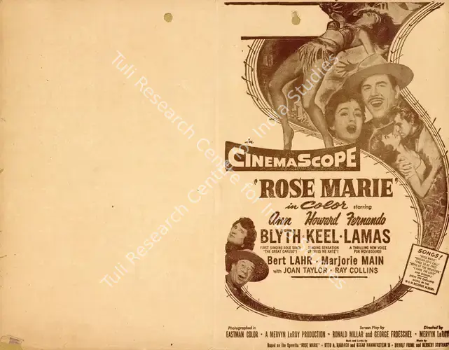LeRoy, Mervyn (Director), Rose Marie, 1954 | Handbill | CinemaEducation | 00893922