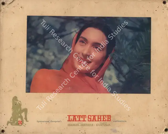 Valia, Hari (Director), Latt Saheb, 1967 | Photographic Still Mounted on Lobby Card | CinemaEducation | 00765246