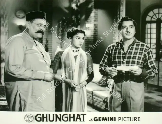 Sagar, Ramanand (Producer), Ghungat, 1960 | Lobby Card | CinemaEducation | 00816737