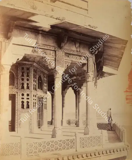 Bourne, Samuel (Photographer). Exterior of the Zenana, Agra Fort. Albumen print, Mid 1860s | Antiquarian Photograph | Photography | 00116120
