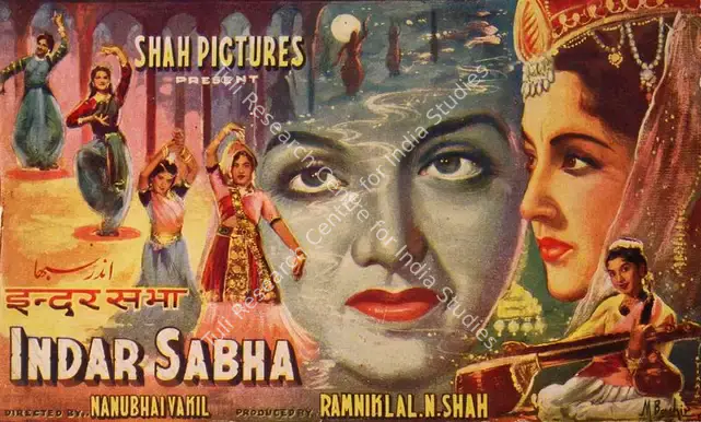 Shah, Ramniklal N. (Producer), Indar Sabha, 1956 | Song-Synopsis Booklet | CinemaEducation | 00864850