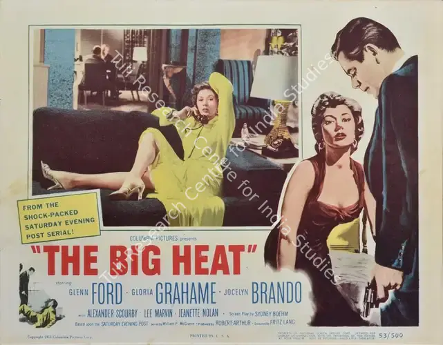 Arthur, Robert (Cinematographer), The Big Heat, 1953 | Lobby Card | CinemaEducation | 00795531