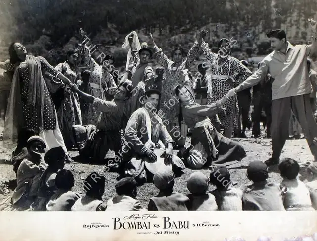 Mistry, Jal (Cinematographer), Bombai Ka Babu, 1960 | Lobby Card | CinemaEducation | 00810247