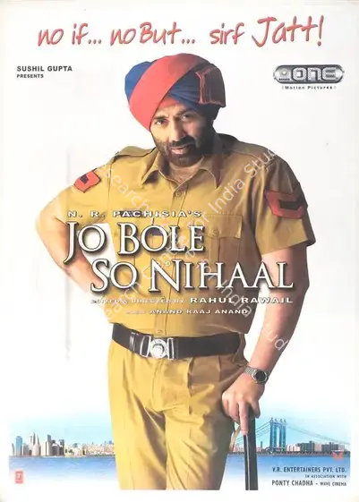 Pachisia, N.R. (Producer), Jo Bole So Nihaal, 2005 | Full Sheet Poster | CinemaEducation | 00769927