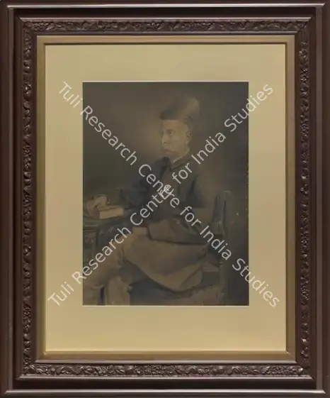 Pithawala, M.F. (Artist). Portrait of a Parsi Gentleman. Pastel and pencil on photograph pastel on board, 1905 | Painting | FineArts | 00545895