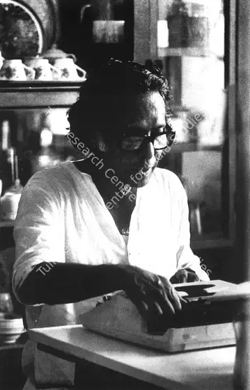 Nandy, Subhash (Photographer). Mrinal Sen. n.d. | Contemporary Photograph | CinemaEducation | 00553978