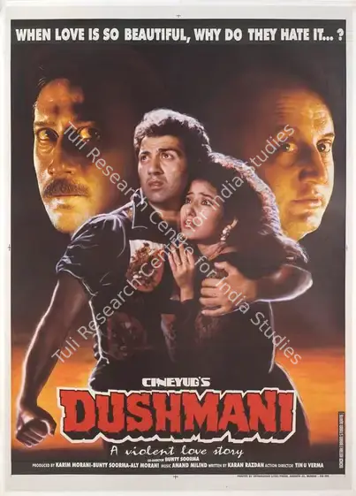 Morani, Aly (Producer), Dushmani, 1996 | Full Sheet Poster | CinemaEducation | 00768170