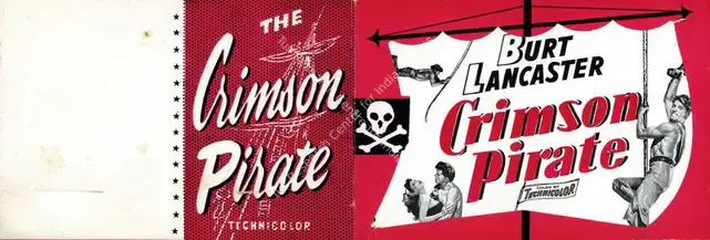 Siodmak, Robert (Director), Crimson Pirate, 1952 | Handbill | CinemaEducation | 00893882
