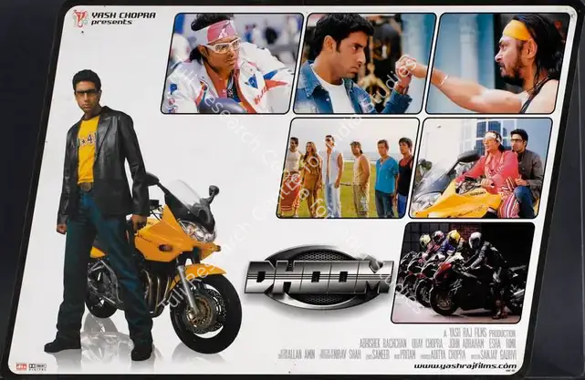 Chopra, Aditya (Producer), Dhoom, 2004 | Lobby Card | CinemaEducation | 00783793