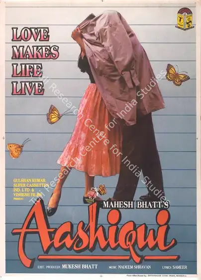Kumar, Gulshan (Producer), Aashiqui, 1990 | Full Sheet Poster | CinemaEducation | 00767550