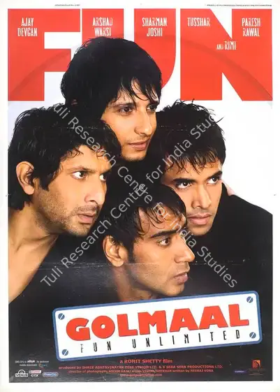 Mehta, Dhilin (Producer), Golmaal, 2006 | Full Sheet Poster | CinemaEducation | 00770134