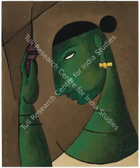 De, Biren (Artist). Untitled. Oil on canvas, 1956 | Painting  | 00867180