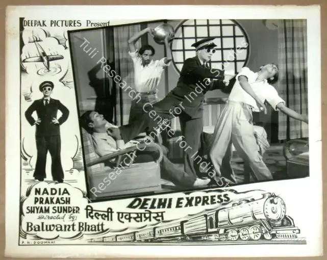 Bhatt, Balwant (Director), Delhi Express, 1949 | Lobby Card | CinemaEducation | 00811444