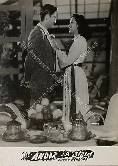 Irani, Faredoon A. (Cinematographer), Andaz, 1949 | Lobby Card | CinemaEducation | 00809194
