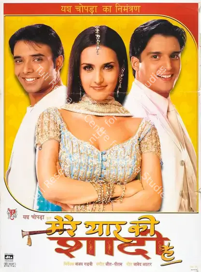 Chopra, Yash (Producer), Mere Yaar Ki Shaadi Hai, 2002 | Full Sheet Poster | CinemaEducation | 00769280
