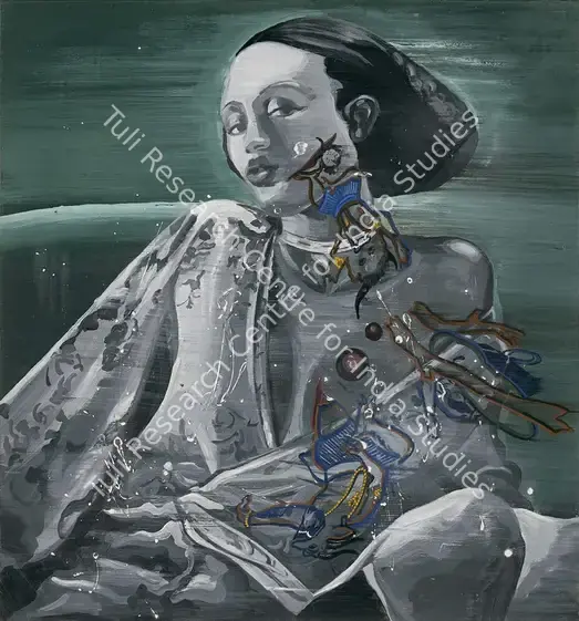 Saini, Reena (Artist). Untitled. Acrylic on paper, 2004 | Painting | FineArts | 00416144