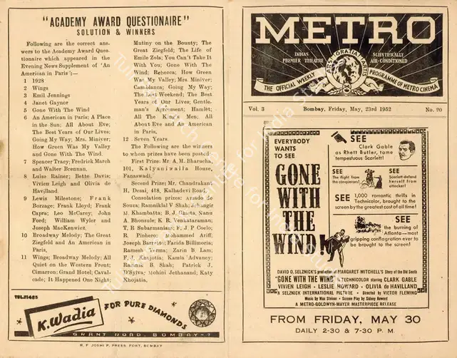 Fleming, Victor (Director), Gone With The Wind, 1939 | Handbill | CinemaEducation | 00894040