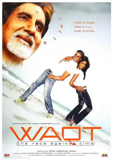 Shah, Vipul Amrutlal (Director), Waqt, 2005 | Full Sheet Poster | CinemaEducation | 00770063