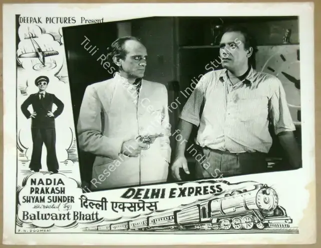 Bhatt, Balwant (Director), Delhi Express, 1949 | Lobby Card | CinemaEducation | 00811433