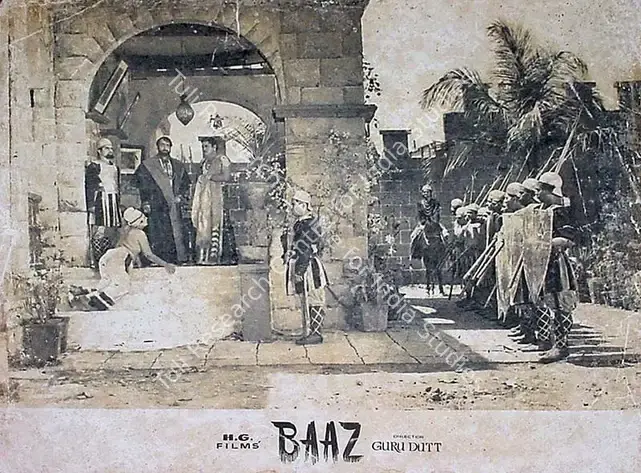 Murthy, V.K. (Cinematographer), Baaz, 1953 | Lobby Card | CinemaEducation | 00809879