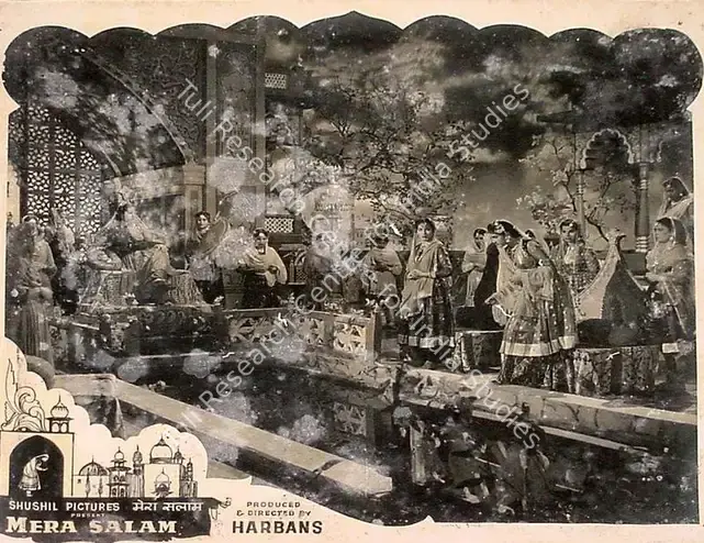 Harbans (Producer), Mera Salam, 1957 | Lobby Card | CinemaEducation | 00820270