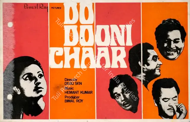 Roy, Bimal (Producer), Do Dooni Chaar, 1968 | Song-Synopsis Booklet | CinemaEducation | 00864112