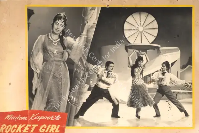 Kapoor, Madan (Producer), Rocket Girl, 1962 | Photographic Still Mounted on Lobby Card | CinemaEducation | 00765533
