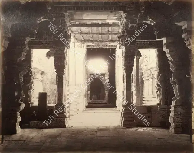Studio Nicholas & Co. (Photographic Studio). Rameshwaram. The Entrance to the Shrine. Albumen print, 1870s | Antiquarian Photograph | Photography | 00115984