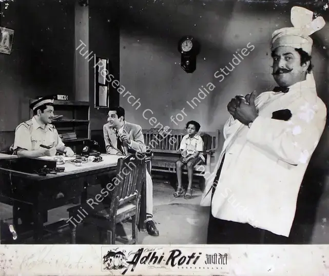 Chokshi, Vallabh (Producer), Adhi Roti, 1957 | Lobby Card | CinemaEducation | 00829366