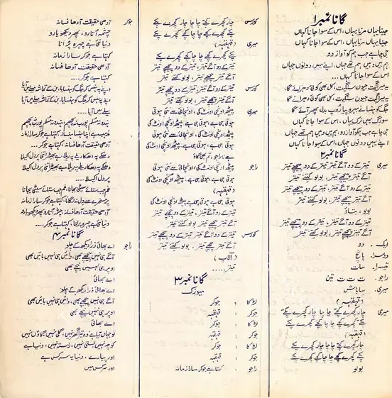 Kapoor, Raj (Producer), Mera Naam Joker, 1970 | Song Synopsis Booklet | CinemaEducation | 00543459