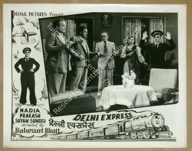 Bhatt, Balwant (Director), Delhi Express, 1949 | Lobby Card | CinemaEducation | 00811434