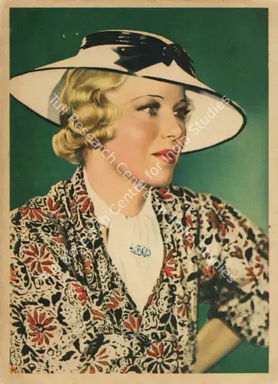Nestle (Sponsor), Stars of the Silver Screen: Glenda Farrell | Trading Card, 1930s | CinemaEducation | 00800400